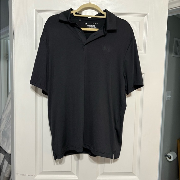 Under Armour Men's Dark Polo Shirt - Picture 1 of 4
